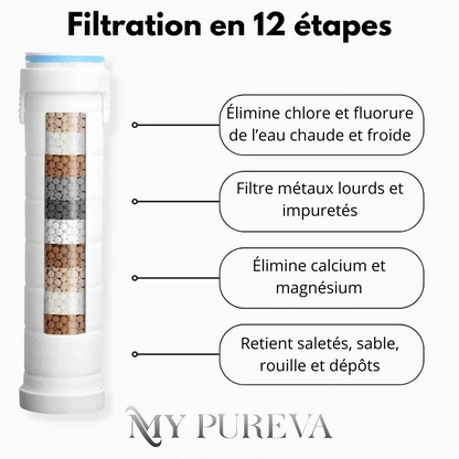 Pommeau de douche Hydro-Pure