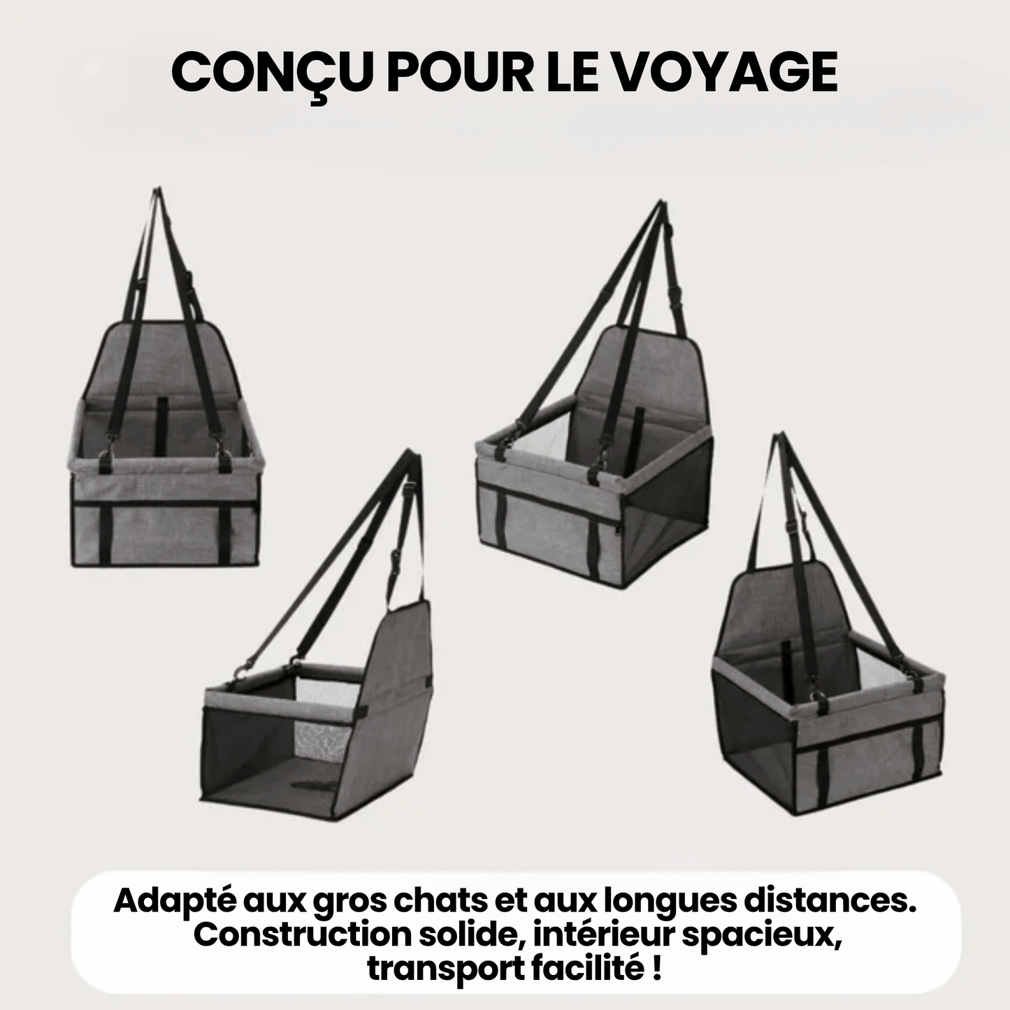 Le Siège Confort GrosMatou — Voyagez en toute sécurité et sans stress