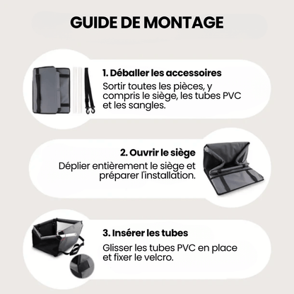 Le Siège Confort GrosMatou — Voyagez en toute sécurité et sans stress