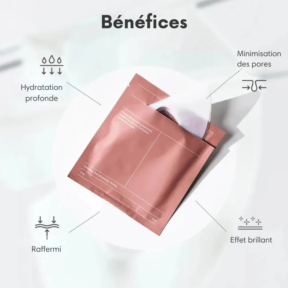Le masque au biocollagène réduit les rides de 75 % après une seule application