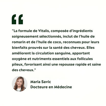 Huile de croissance pour cheveux