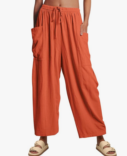 Pantalon Lin -  Ultra Confort - Top Vente 2025 ☀️