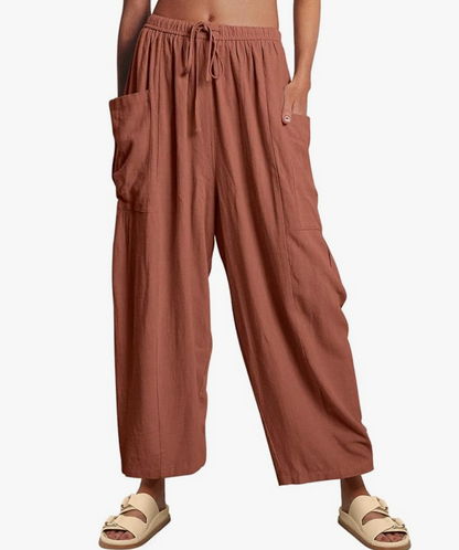 Pantalon Lin -  Ultra Confort - Top Vente 2025 ☀️