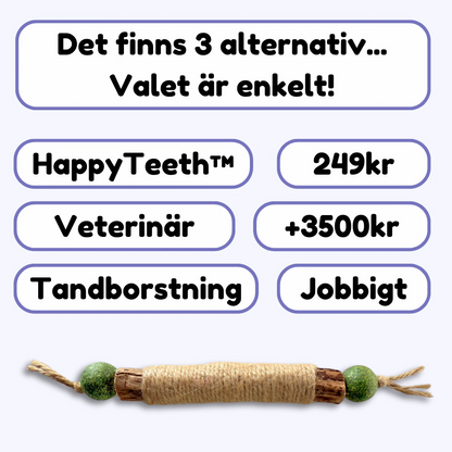 HappyTeeth - Rengör tänderna på sekunder med rolig lek (4-pack)