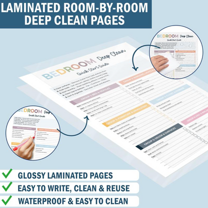 ADHD Cleaning Planner 2026